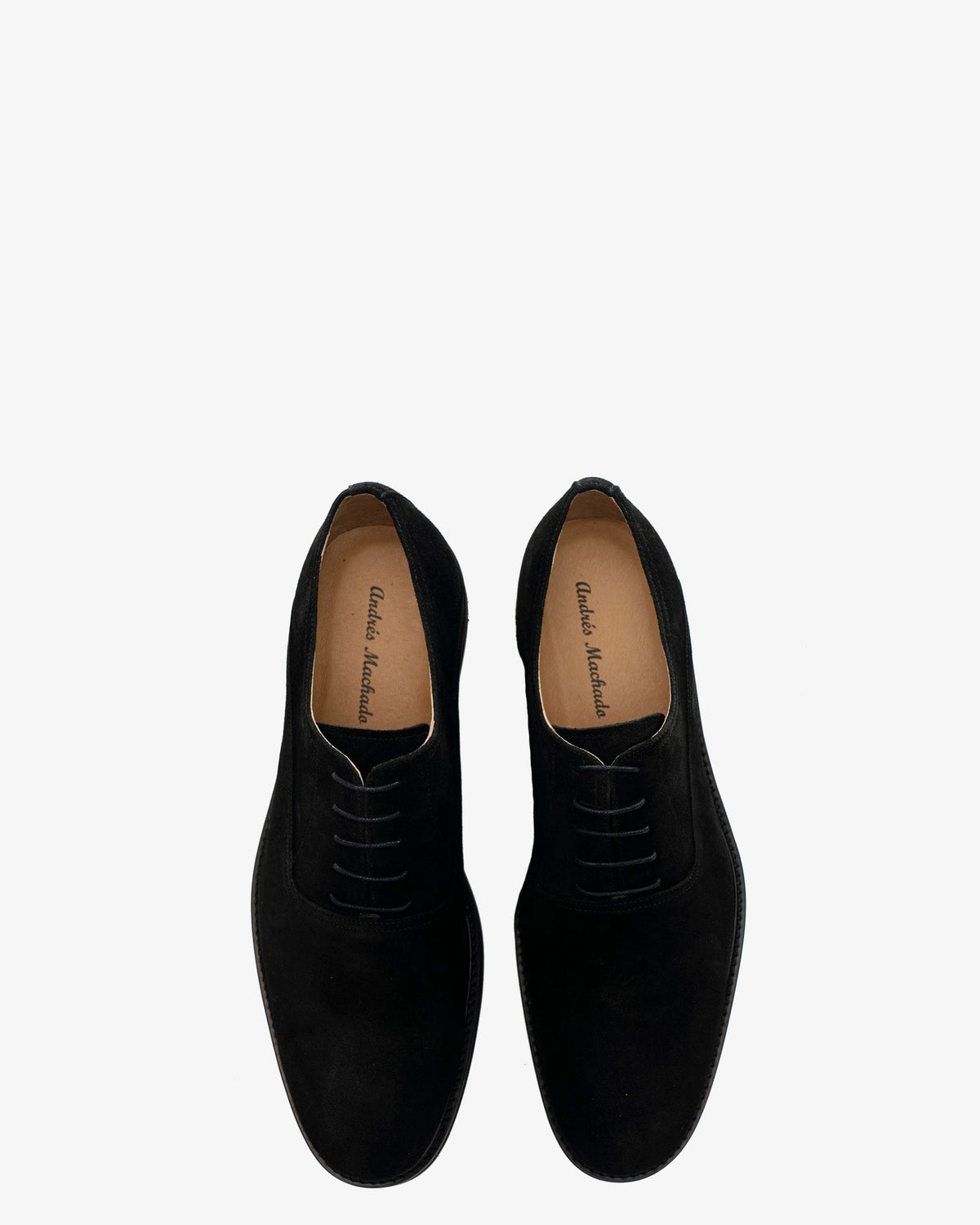 Dress Shoes for Men in Black Split leather