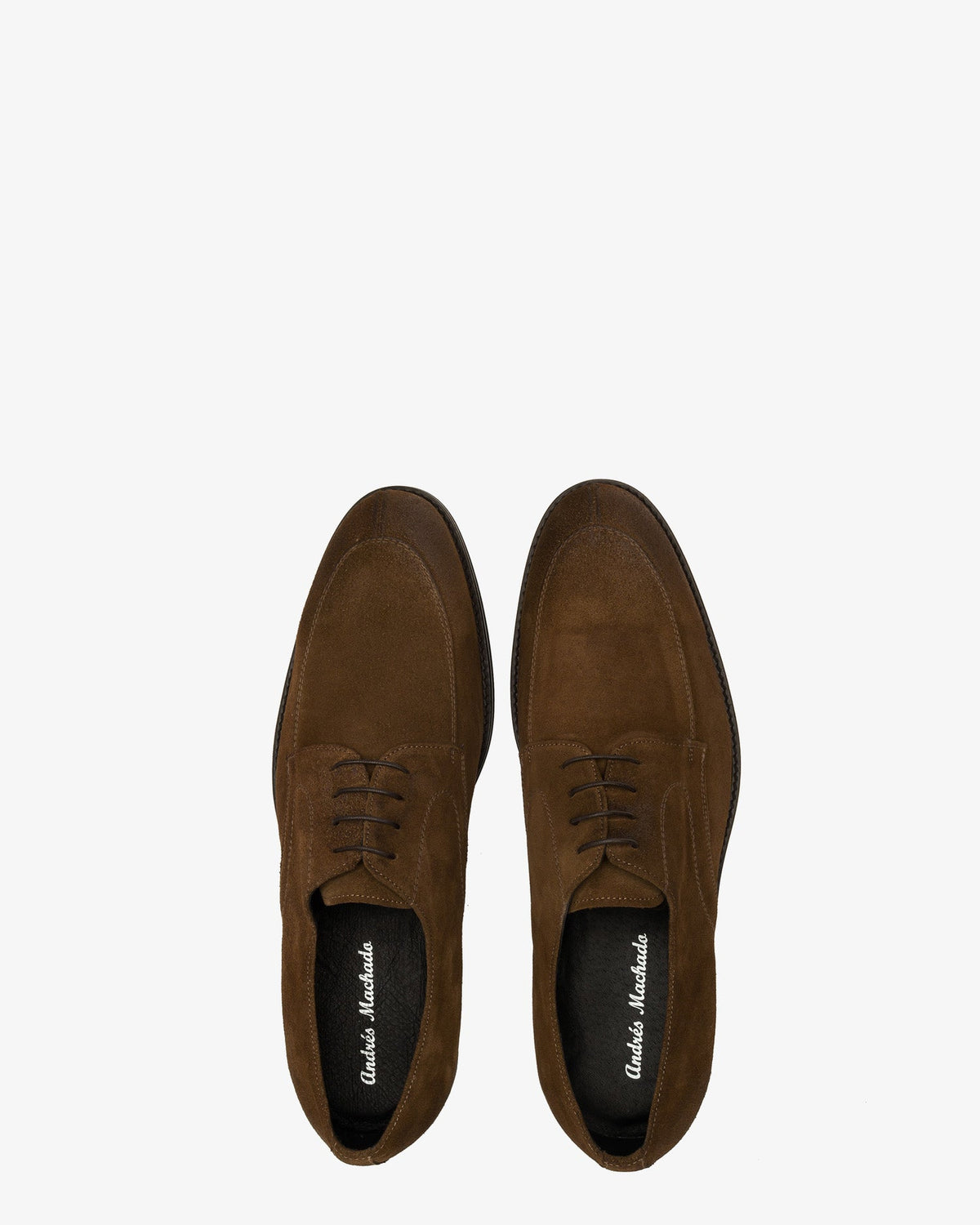 Zapatos blucher serraje cepillo roble