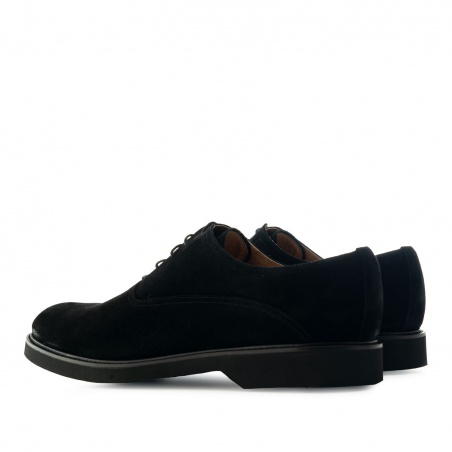 Dress Shoes for Men in Black Split leather