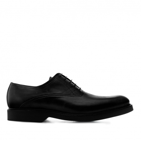 Zapato de vestir en Cuero de color Negro
