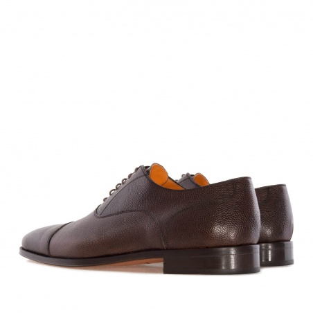 Oxford style Shoes in Brown Leather