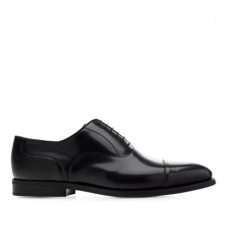 Oxford Shoes in Black Antik Leather