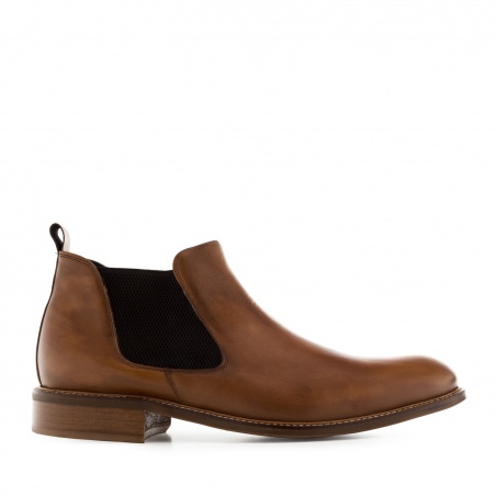 Chelsea Boots in Tan coloured Leather