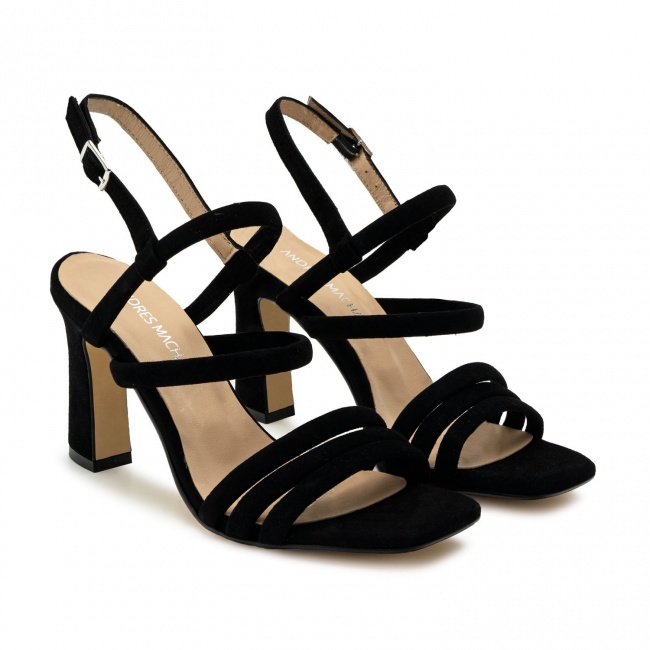 Shoes High-Heeled Sandals Strapped High-Heeled Sandals New Look Strapped High-Heeled Sandals brown casual look 