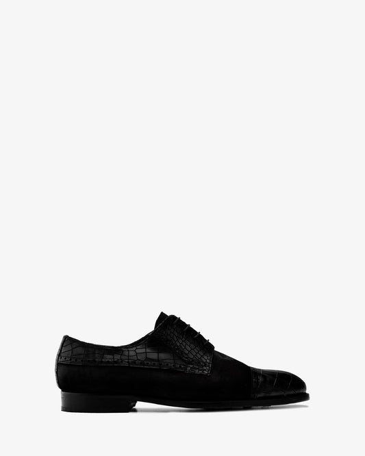 Blucher serraje negro coco