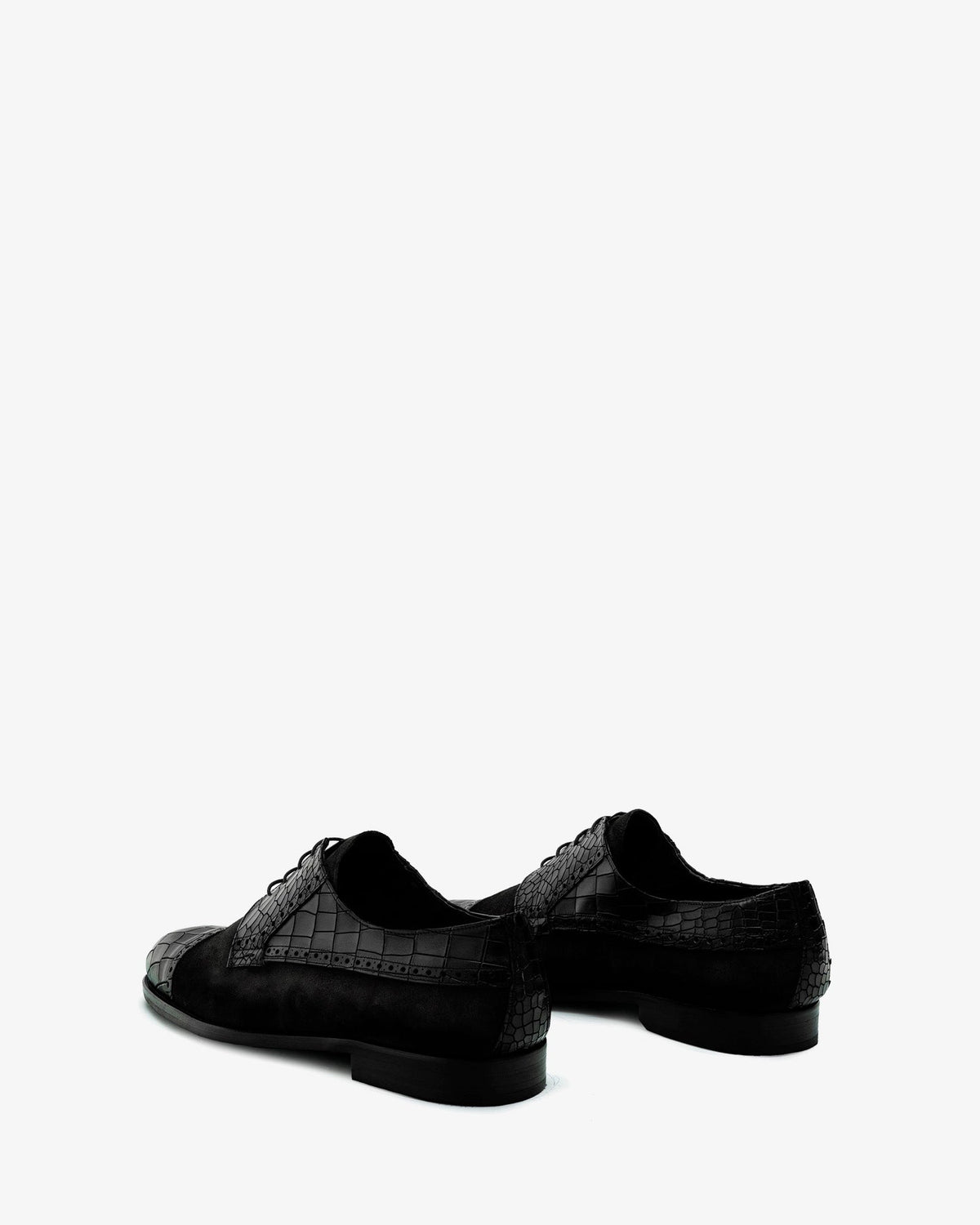 Blucher serraje negro coco
