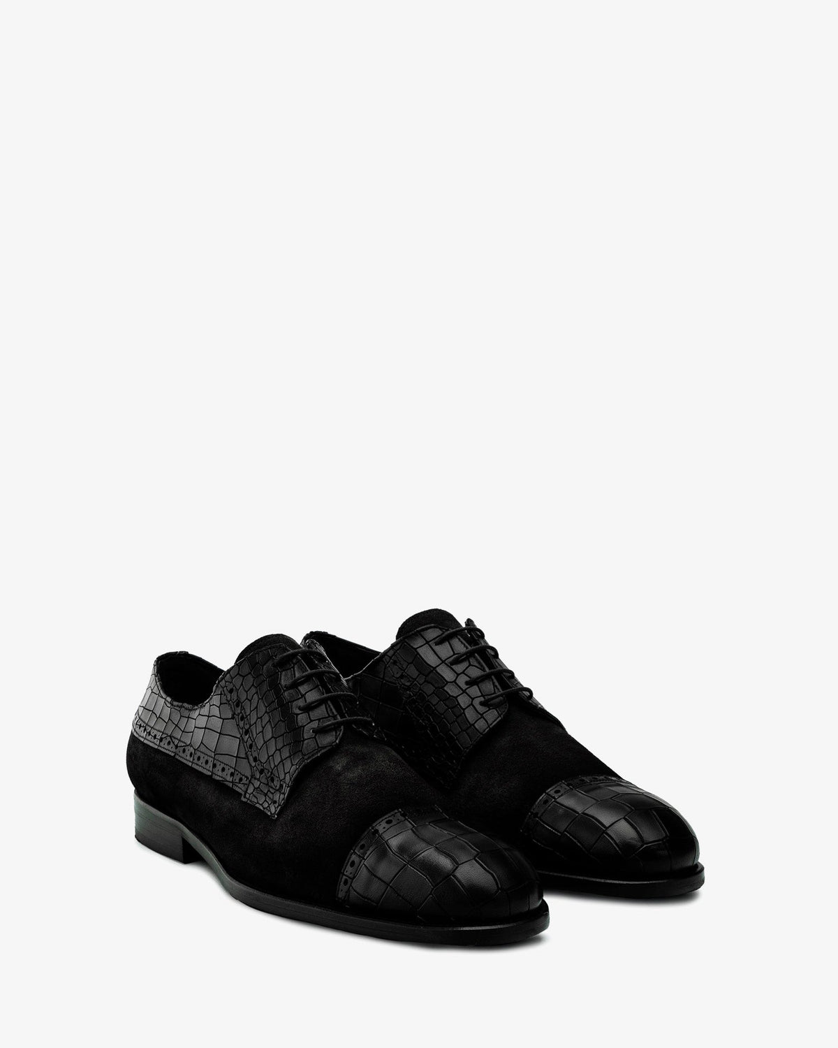 Blucher serraje negro coco