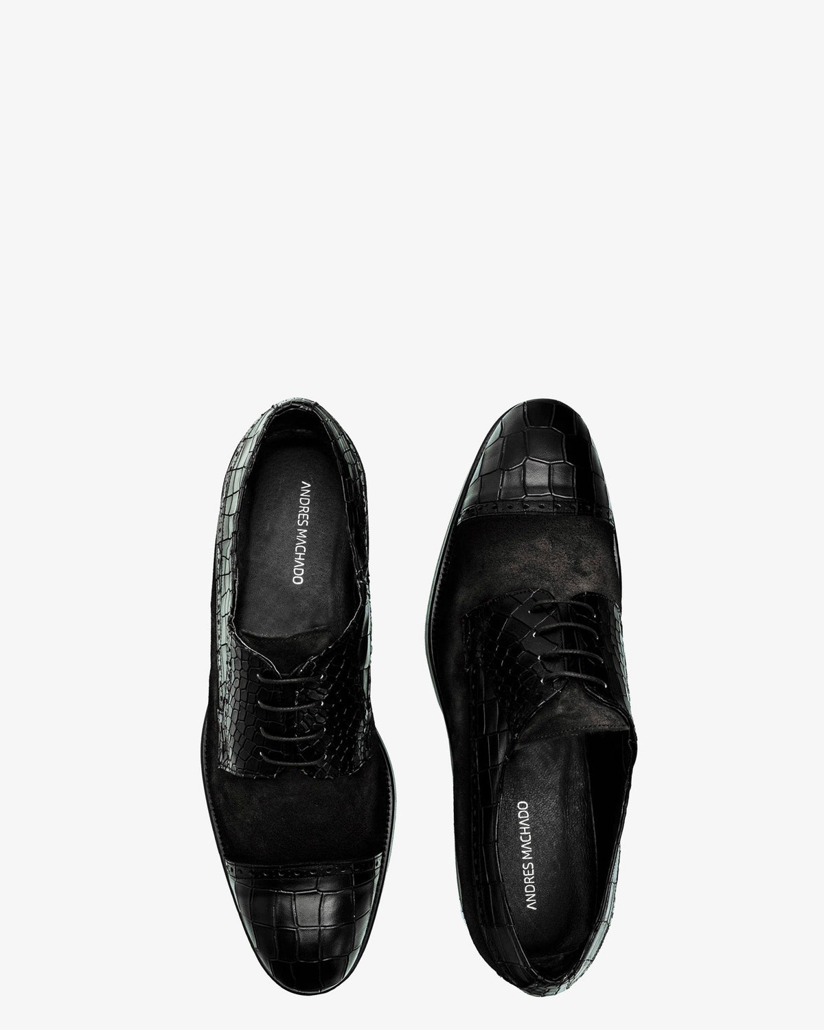 Blucher serraje negro coco