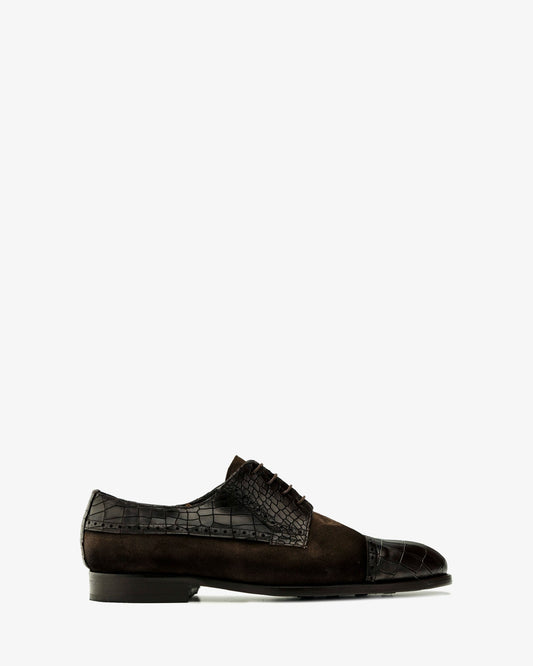 Blucher serraje marron coco