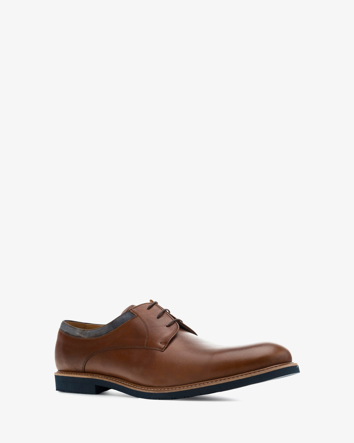Men's Bluchers in Brown Leather