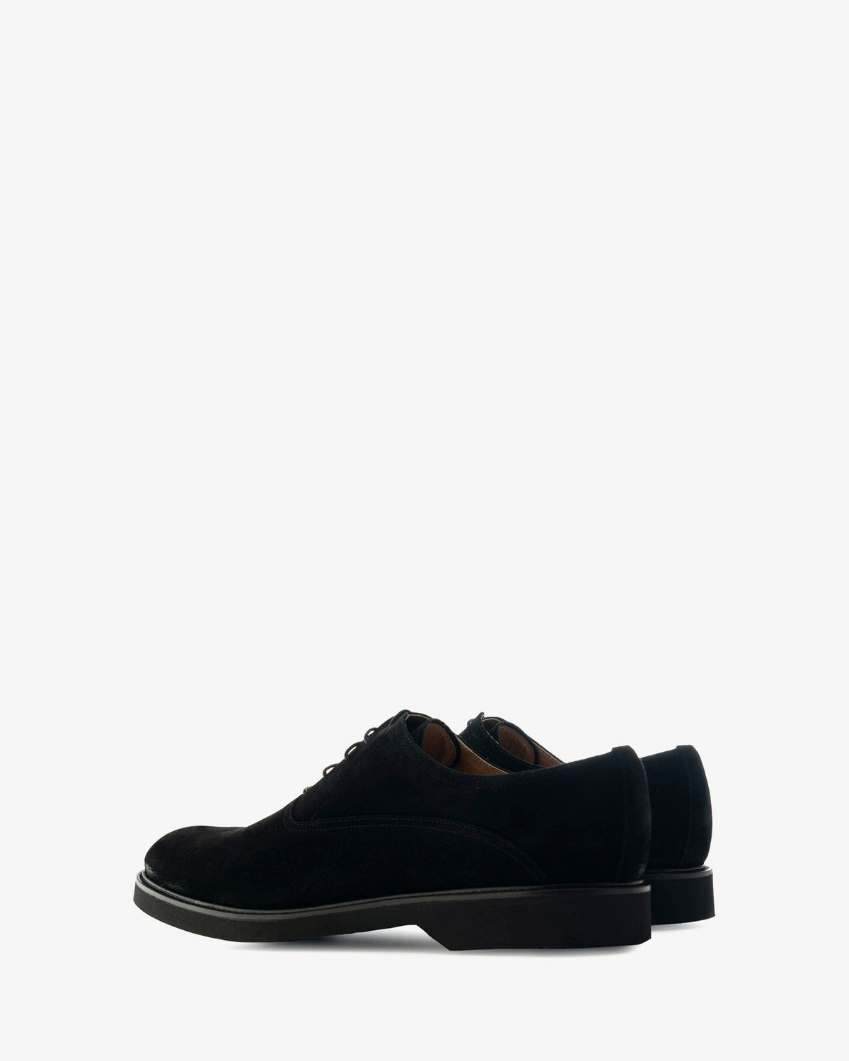 Dress Shoes for Men in Black Split leather