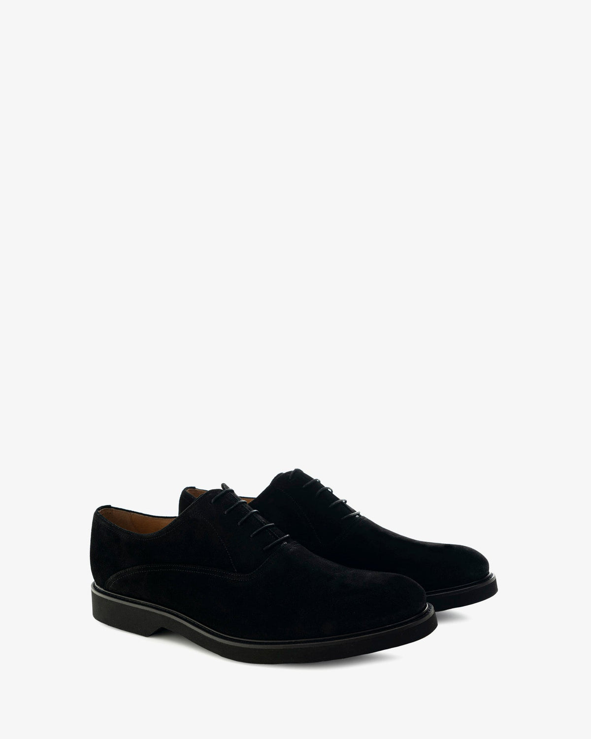 Dress Shoes for Men in Black Split leather