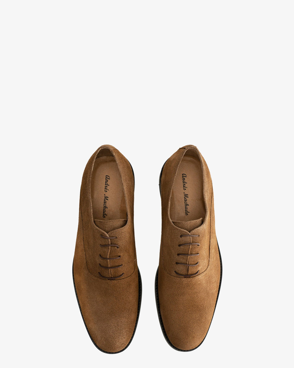 Dress Shoes for Men in Brown Split leather