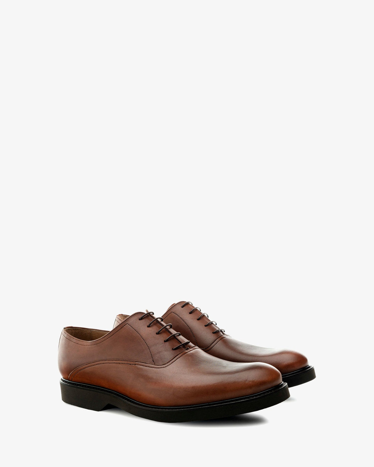 Dress Shoes for Men in Mahogany leather