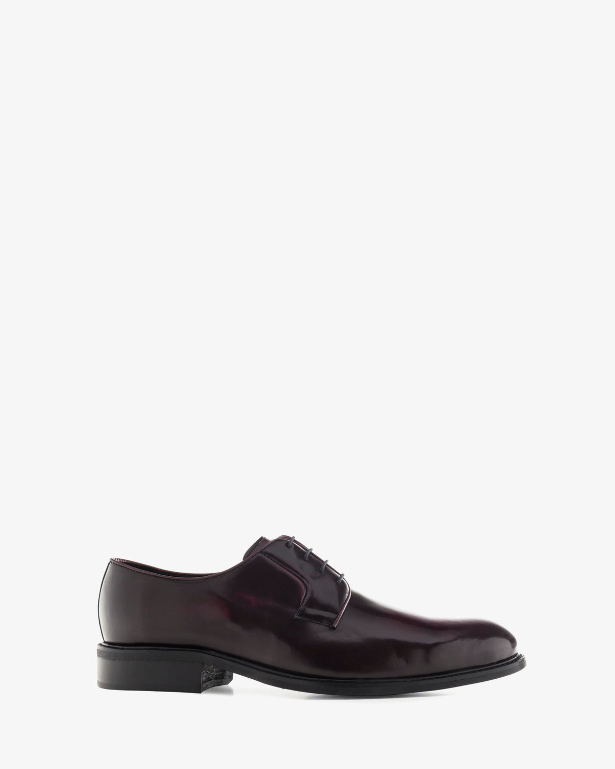 Antik Burgundy Leather Lace-Up Shoes