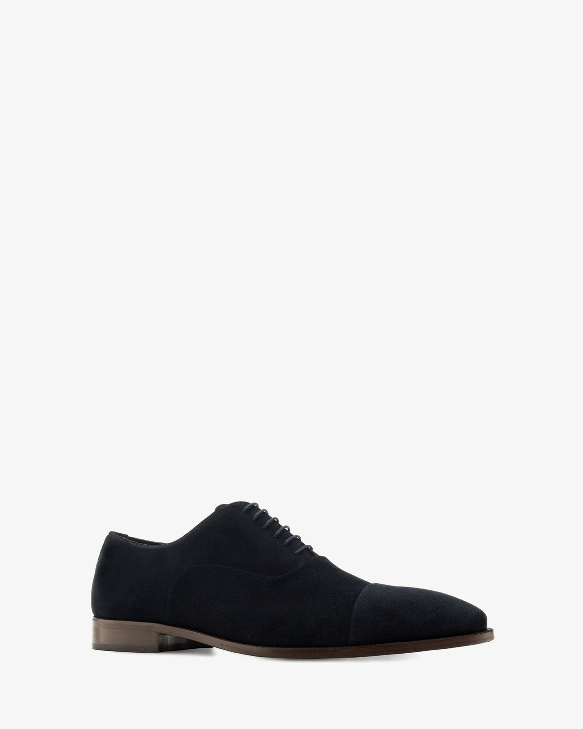 Men's Dress Shoes in Navy Split Leather