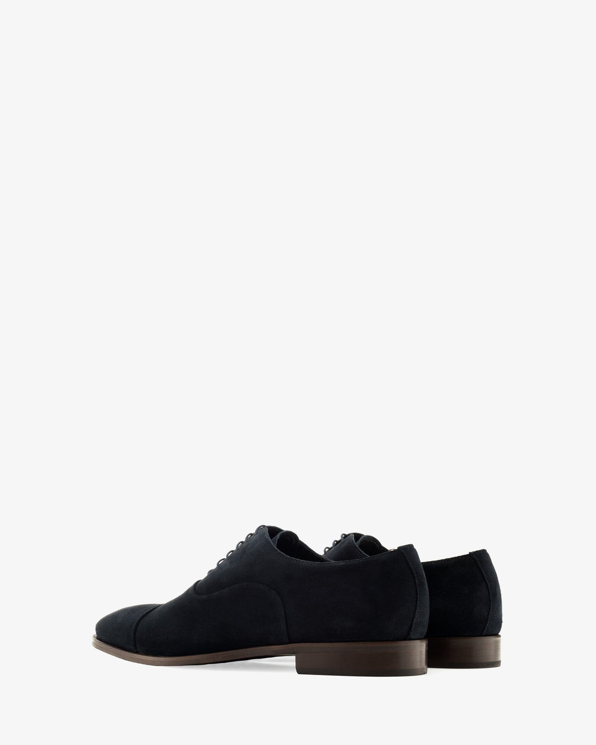 Men's Dress Shoes in Navy Split Leather