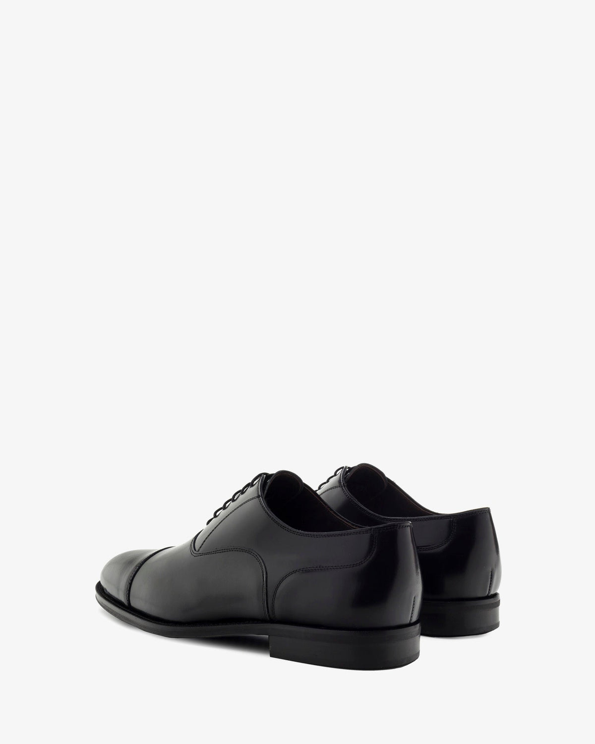 Zapatos estilo oxford en antic negro