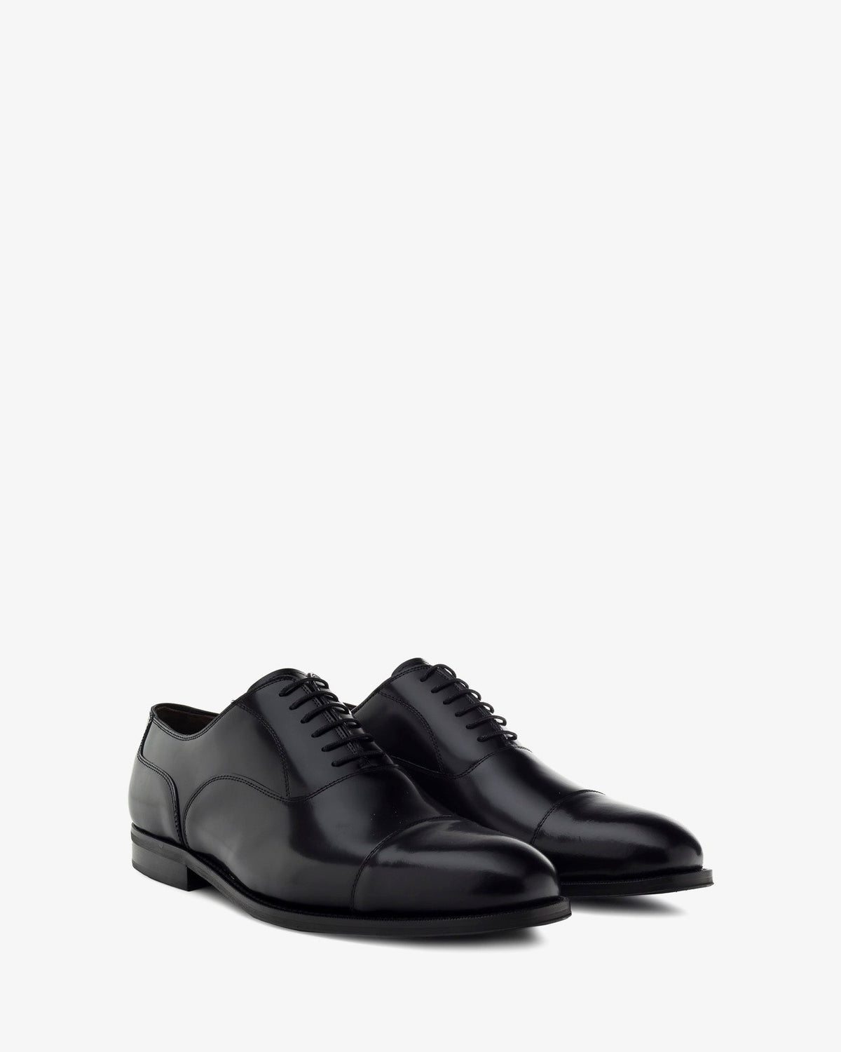 Zapatos estilo oxford en antic negro