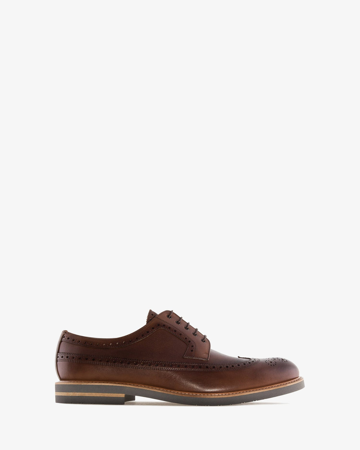 Oxford Shoes in Brown Leather
