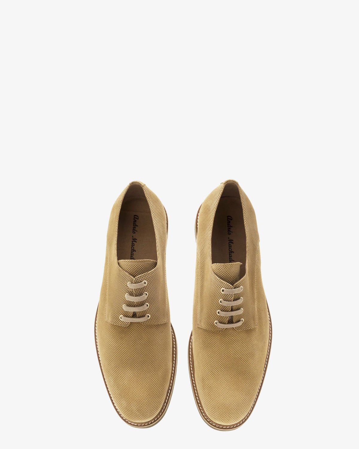 Zapatos serraje camel