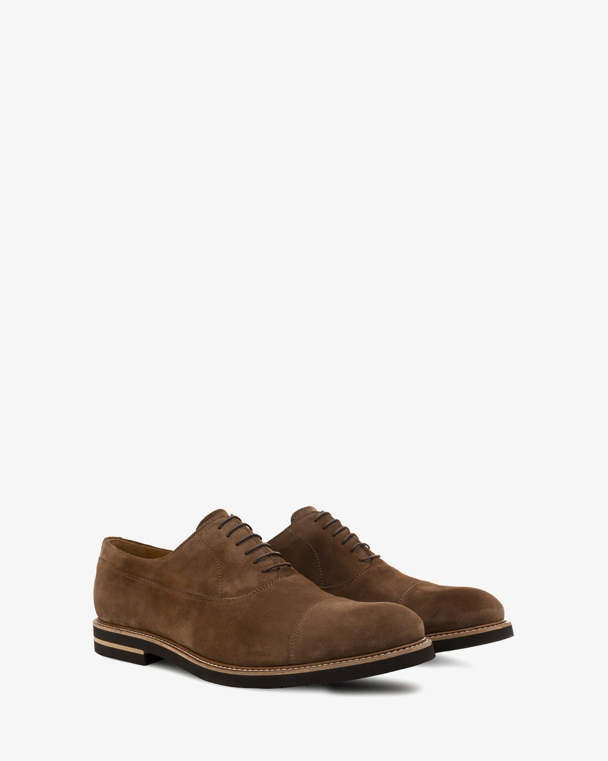 Zapatos blucher serraje marrón