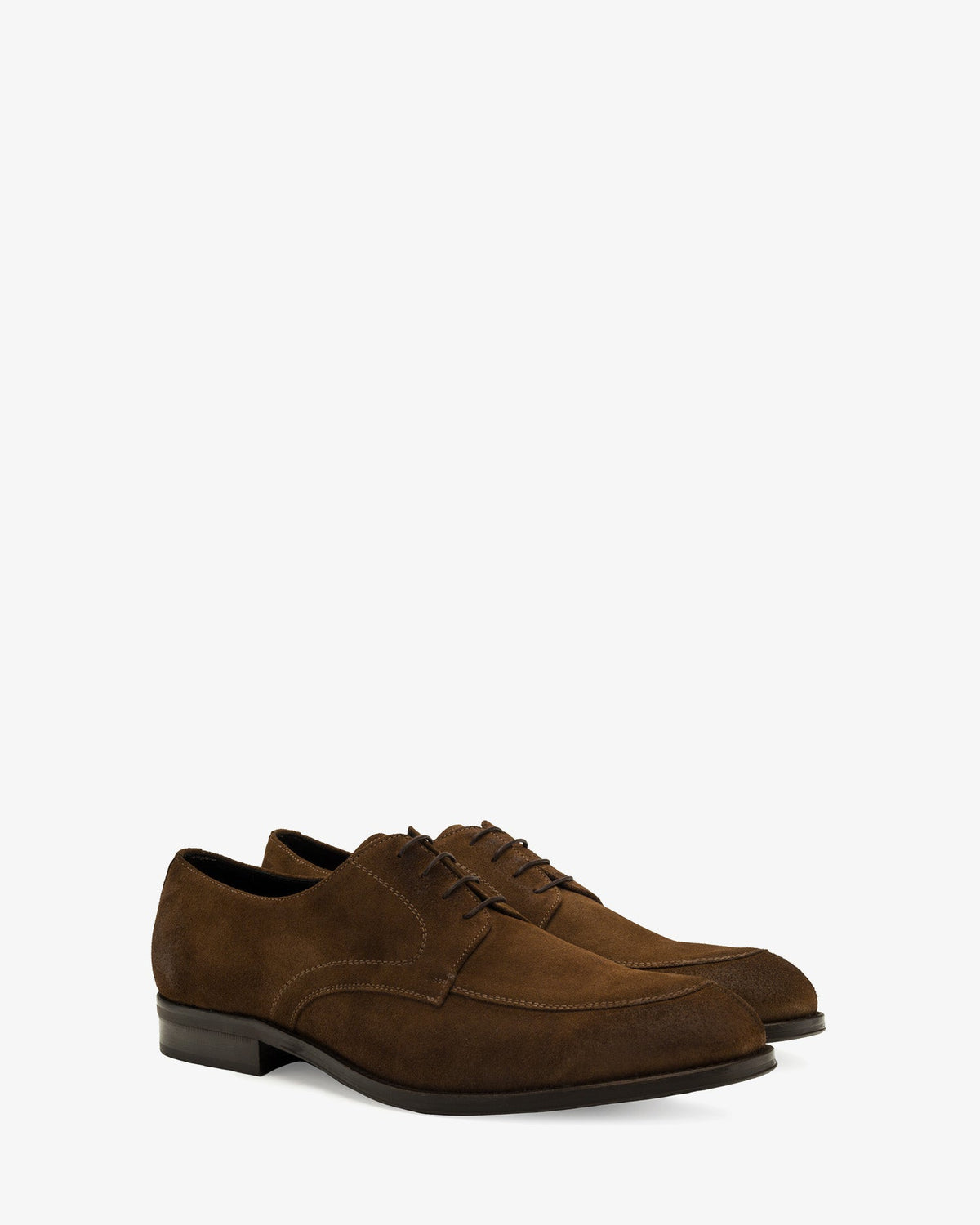 Zapatos blucher serraje cepillo roble