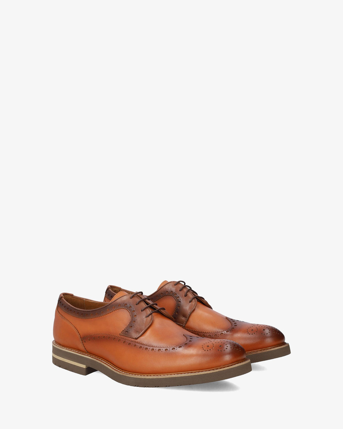 Leather Oxford shoe, leather color