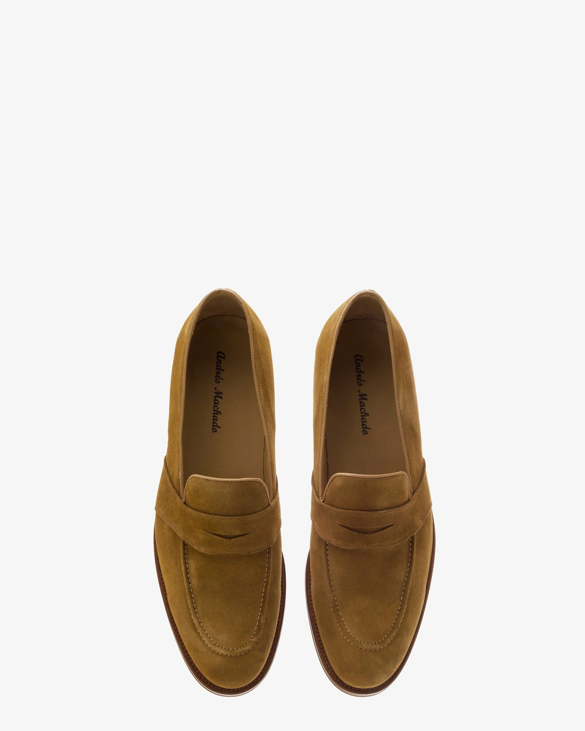 Mocasín serraje camel