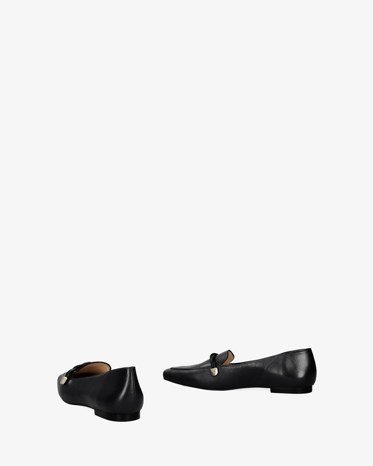 Mocasín piel de color negro