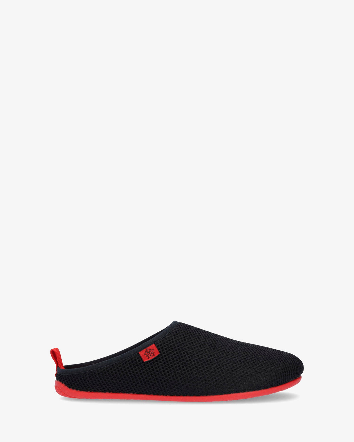 Unisex black mesh sneakers