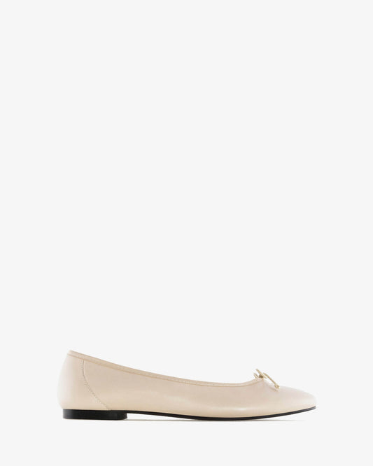 Bailarina piel beige