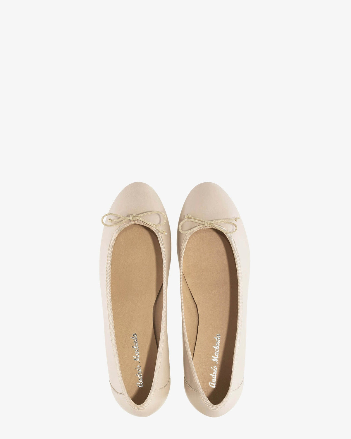 Bailarina piel beige